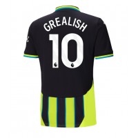 Moški Nogometni dresi Manchester City Jack Grealish #10 Gostujoči 2024-25 Kratek Rokav